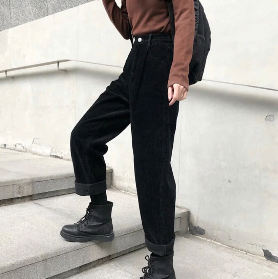 Schicke Kordhose Damen Elegant - BerlinGlamour