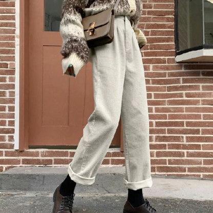 Schicke Kordhose Damen Elegant