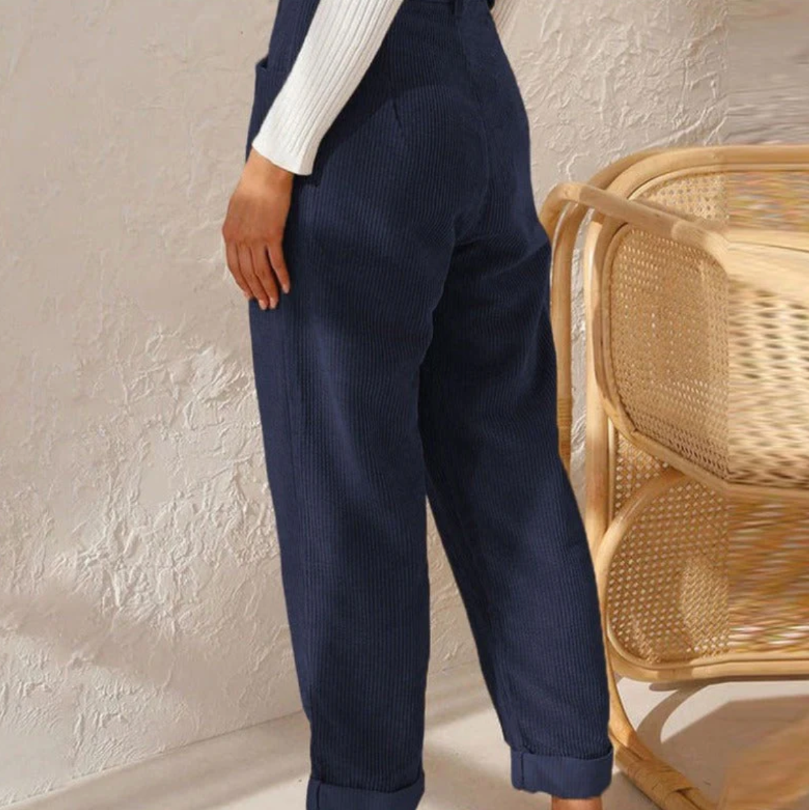 Schicke Kordhose Damen Elegant