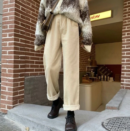 Schicke Kordhose Damen Elegant