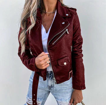 Stilvolle Damenjacke Modern Elegant Schwarz