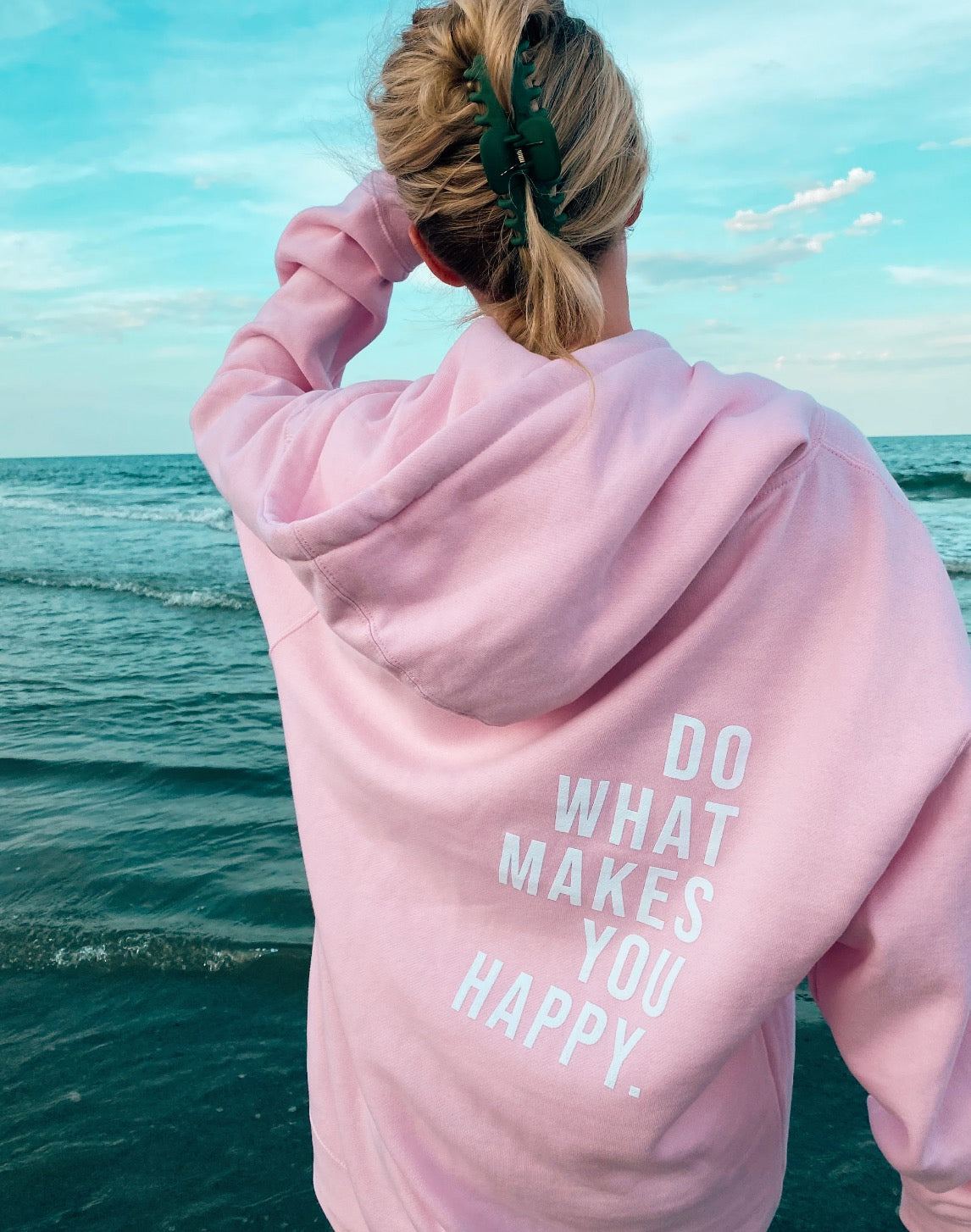 Stilvolle Kapuzenpulli mit Buchstaben Trendy Damen