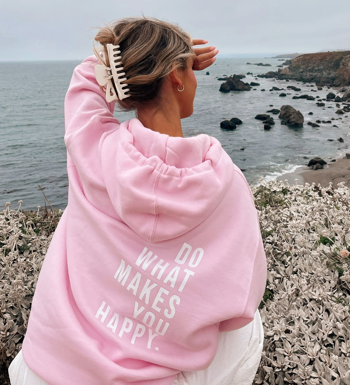 Stilvolle Kapuzenpulli mit Buchstaben Trendy Damen - BerlinGlamour