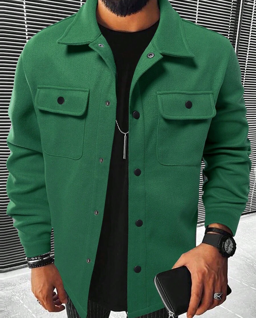 Herren Frühlingsjacke Leicht Bequem Wasserabweisend