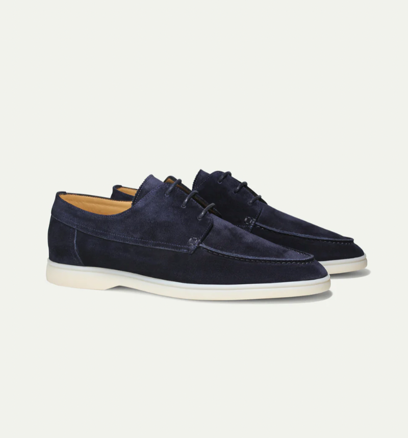 Männer Loafer Schuhe Wildleder Spitze Elegant
