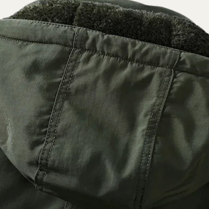 Birmingham Herren-Winterparka mit Fleecefutter und Kapuze 5