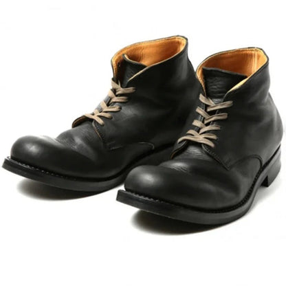 Herrenstiefel Nachhaltig Klassisch Leder Schwarz