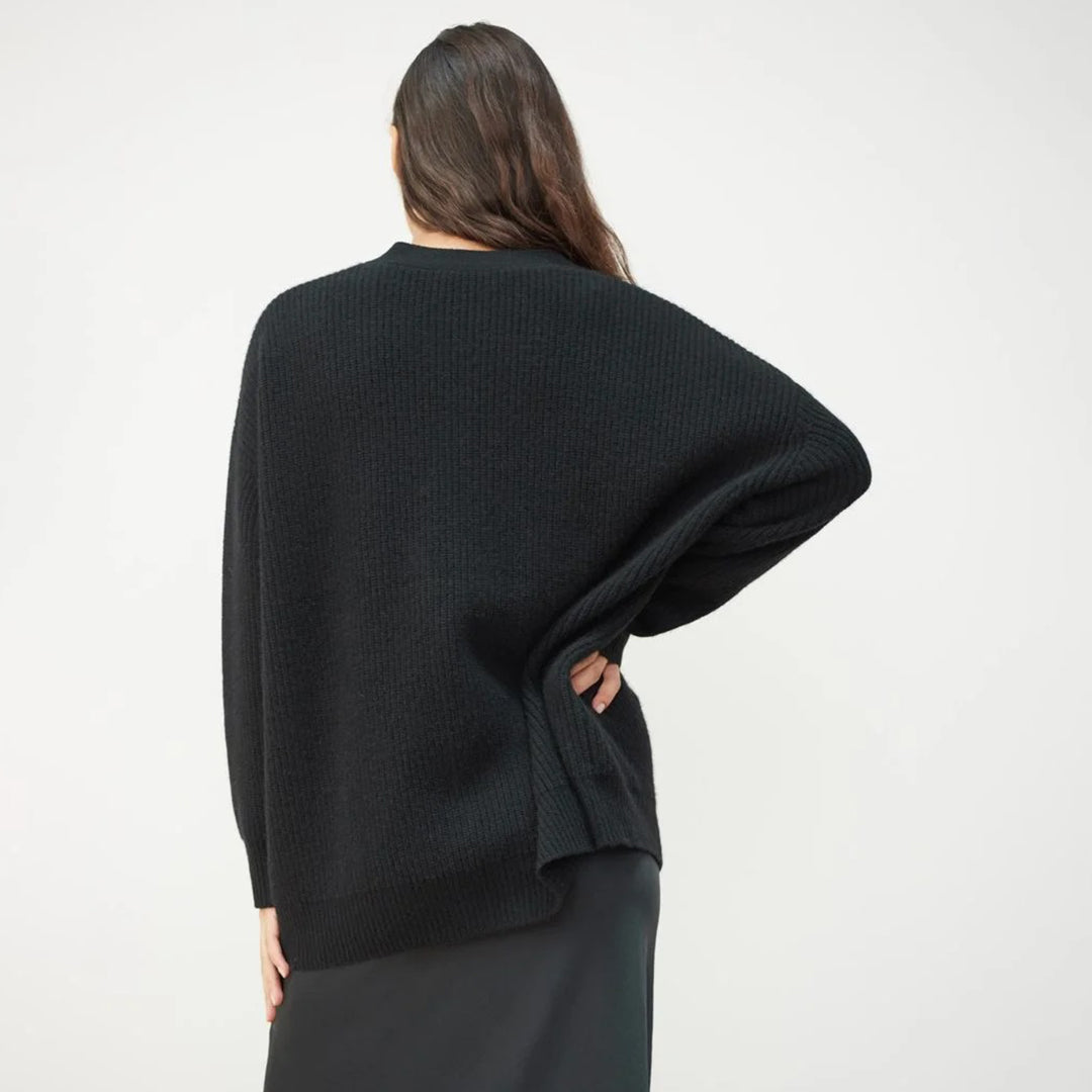 Großer Damen-Cardigan Oversized Weich
