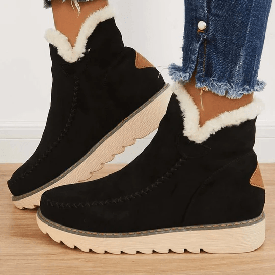 Damen Winterschuhe Warm Kuschelig Komfortabel