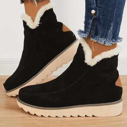 Damen Winterschuhe Warm Kuschelig Komfortabel