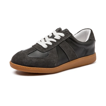 Echte Leder Turnschuhe Sneaker Damenschuhe