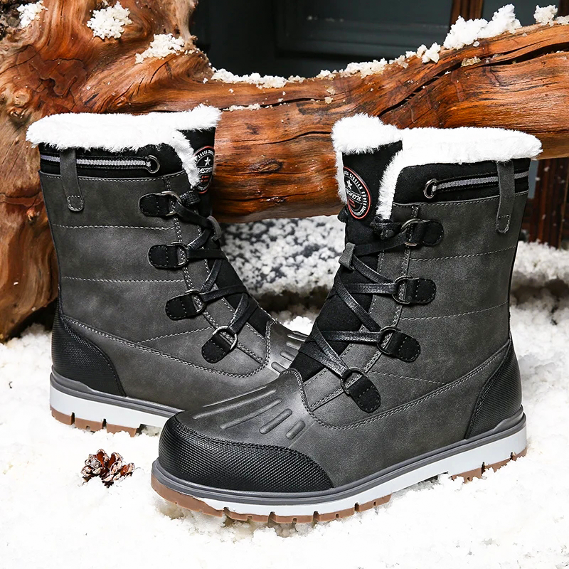 Wasserdichte Herren Stiefel Isoliert Warm
