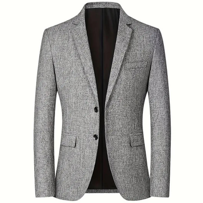 Herren Blazer Einreihig Stilvoll Anzugjacke Slimfit - BerlinGlamour