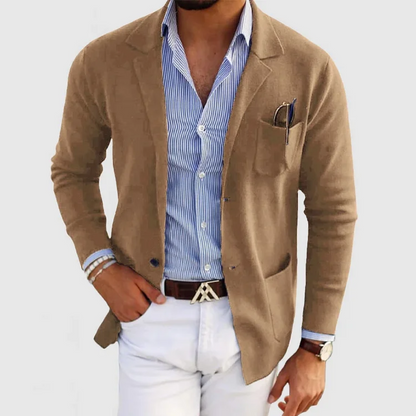 Blazerjacke – Modern geschnittene Polyestermischung und schlanke Form 11