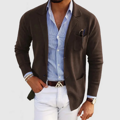 Blazerjacke – Modern geschnittene Polyestermischung und schlanke Form 3
