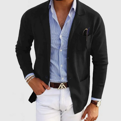 Blazerjacke – Modern geschnittene Polyestermischung und schlanke Form 9
