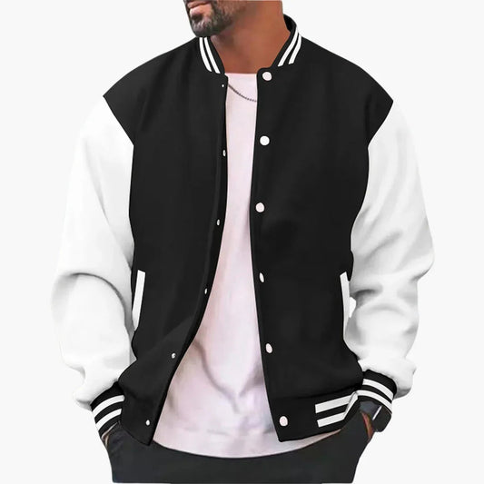 Bomber Schnitt Jacke für Herren 0