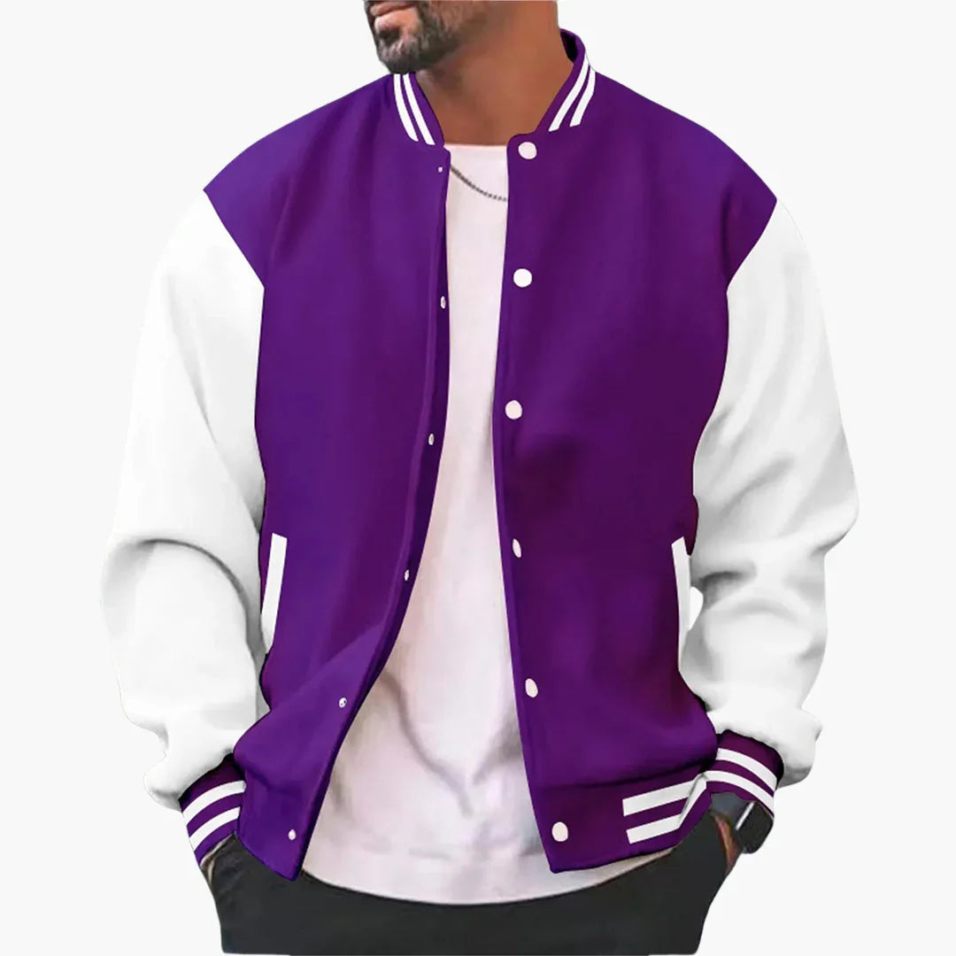 Bomber Schnitt Jacke für Herren 3