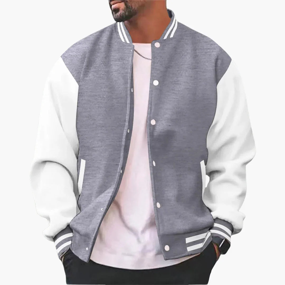 Bomber Schnitt Jacke für Herren 4