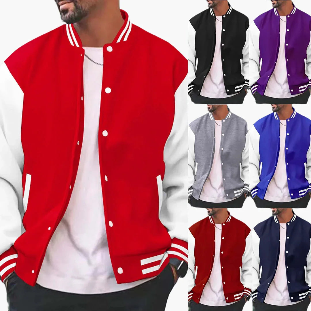Bomber Schnitt Jacke für Herren 6