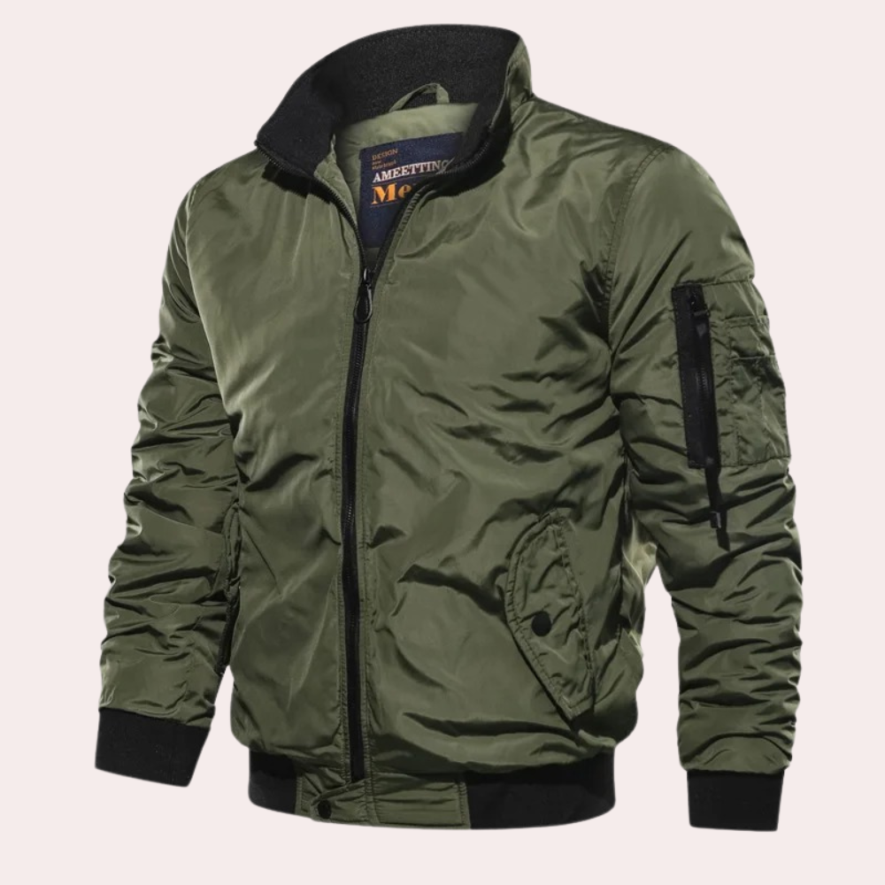 Winddichte Bomberjacke Herren Sommer Mantel - BerlinGlamour