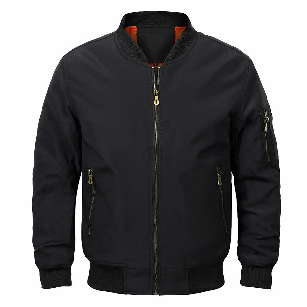 Bomberjacke – Polyestermischung, gerippt, gefüttert und winddicht 6