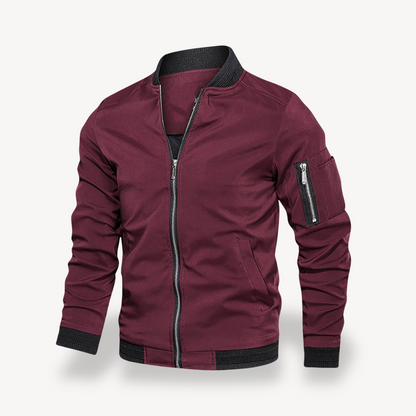 Bomberjacke mit Reißverschluss für Herren | Loravelle 2