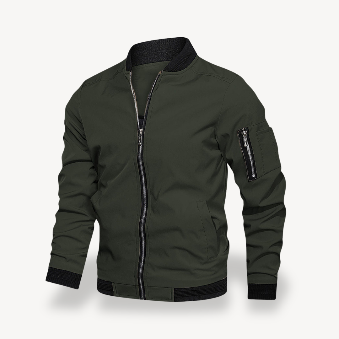 Bomberjacke mit Reißverschluss für Herren | Loravelle 3