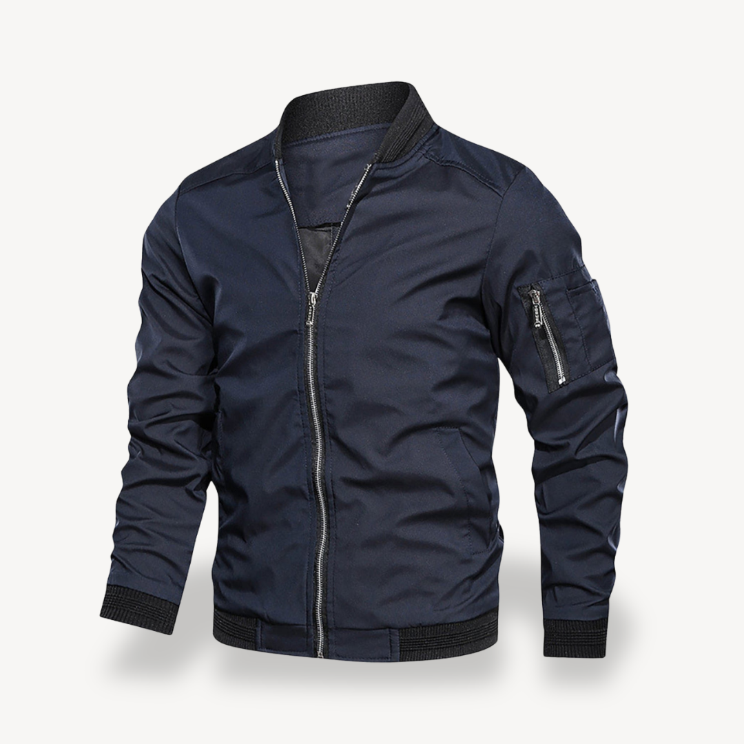 Bomberjacke mit Reißverschluss für Herren | Loravelle 4