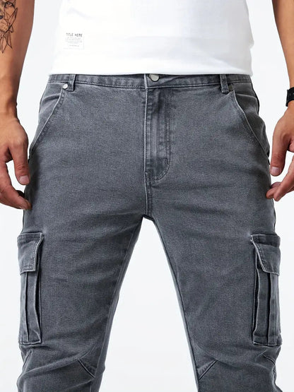 Männer Cargohose Bequem Lässig Baumwolle - BerlinGlamour