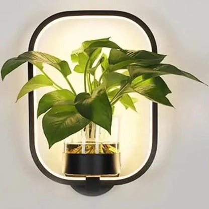 Pflanzenlampe Wandbeleuchtung Modern Grünpflanze