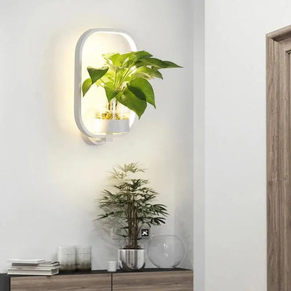 Pflanzenlampe Wandbeleuchtung Modern Grünpflanze