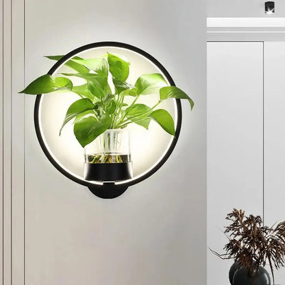 Pflanzenlampe Wandbeleuchtung Modern Grünpflanze