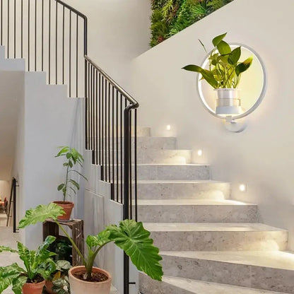 Pflanzenlampe Wandbeleuchtung Modern Grünpflanze