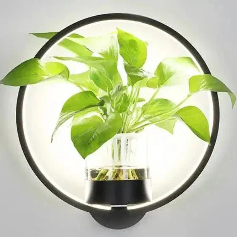 Pflanzenlampe Wandbeleuchtung Modern Grünpflanze