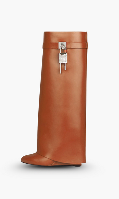 Vegane Stiefel Frauen Hochwertig Elegant Lederoptik