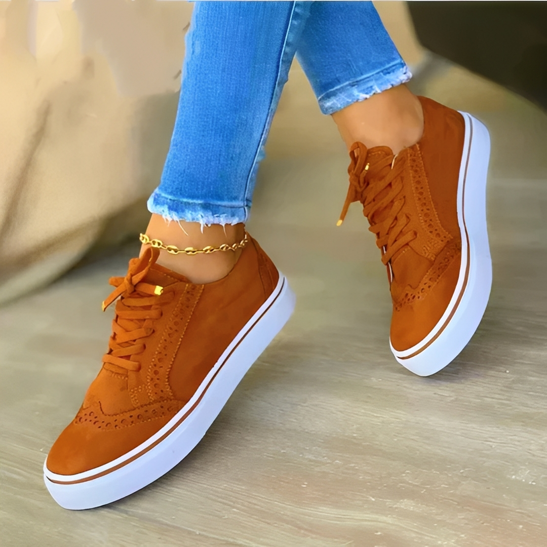 Damen Sneaker Ergonomisch Bequem Laufschuhe