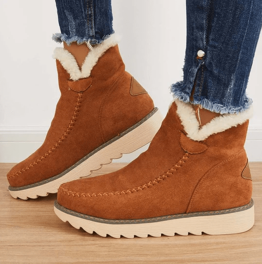 Damen Winterschuhe Warm Kuschelig Komfortabel