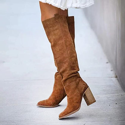 Overknee Stiefel Damen Lässig Stylisch Schwarz
