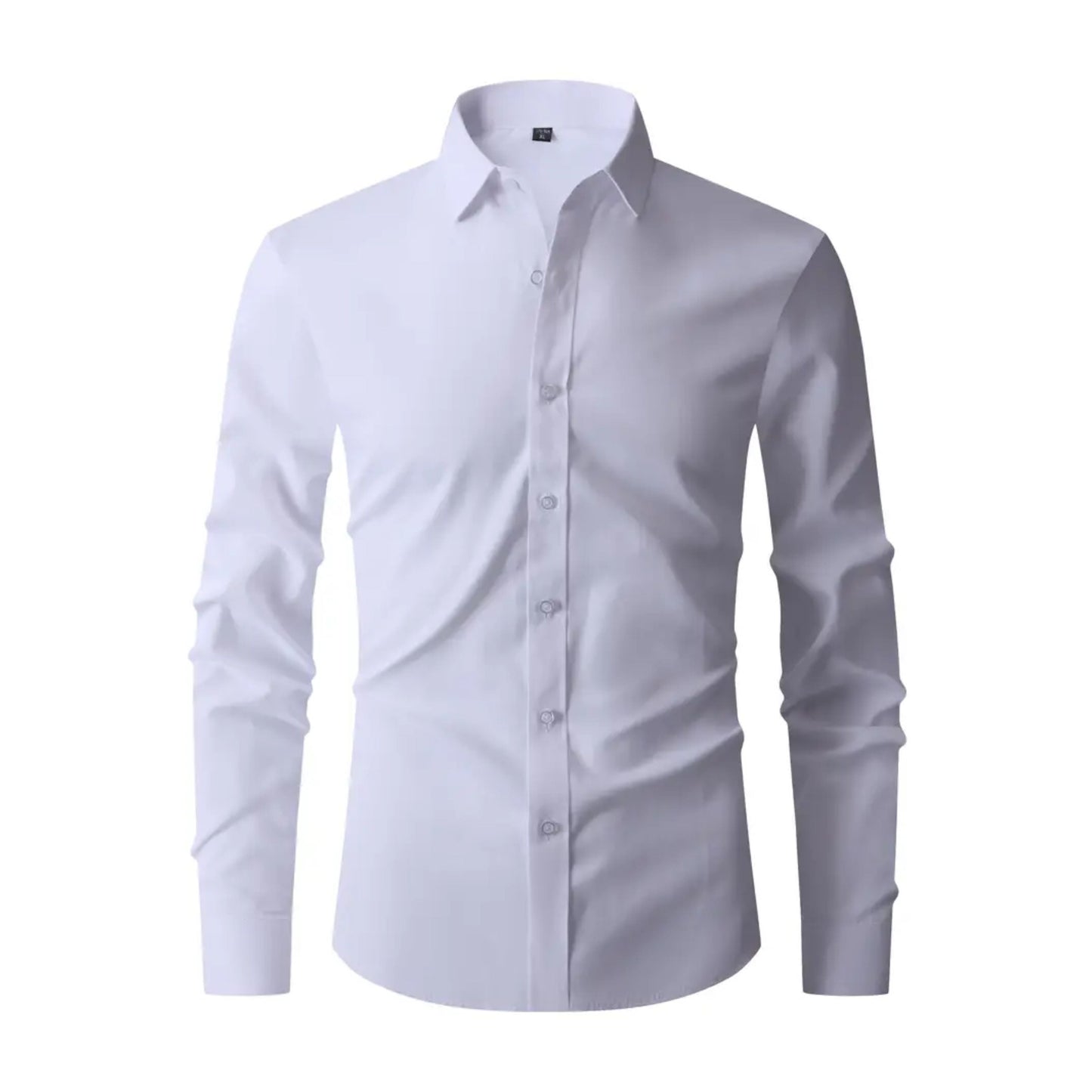Herrenhemd Slim Fit Bügelfrei Knitterfrei - BerlinGlamour
