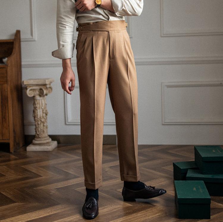 Herrenhose Mit Verstellbarer Taille Modern Schlabberhose - BerlinGlamour