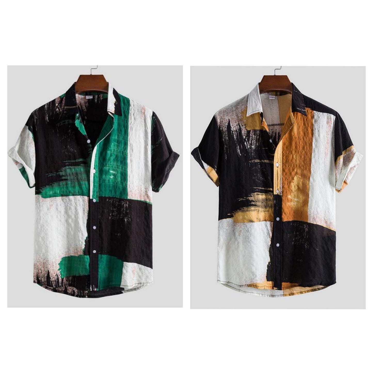 Herrenhemd Vintage Retro Style Elvis