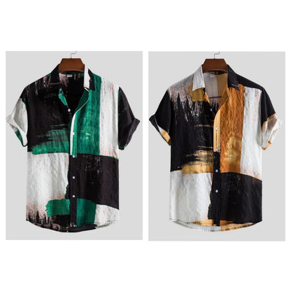 Herrenhemd Vintage Retro Style Elvis
