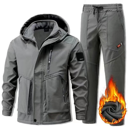 Herren Outdoor-Set Fleece Warm Funktionell