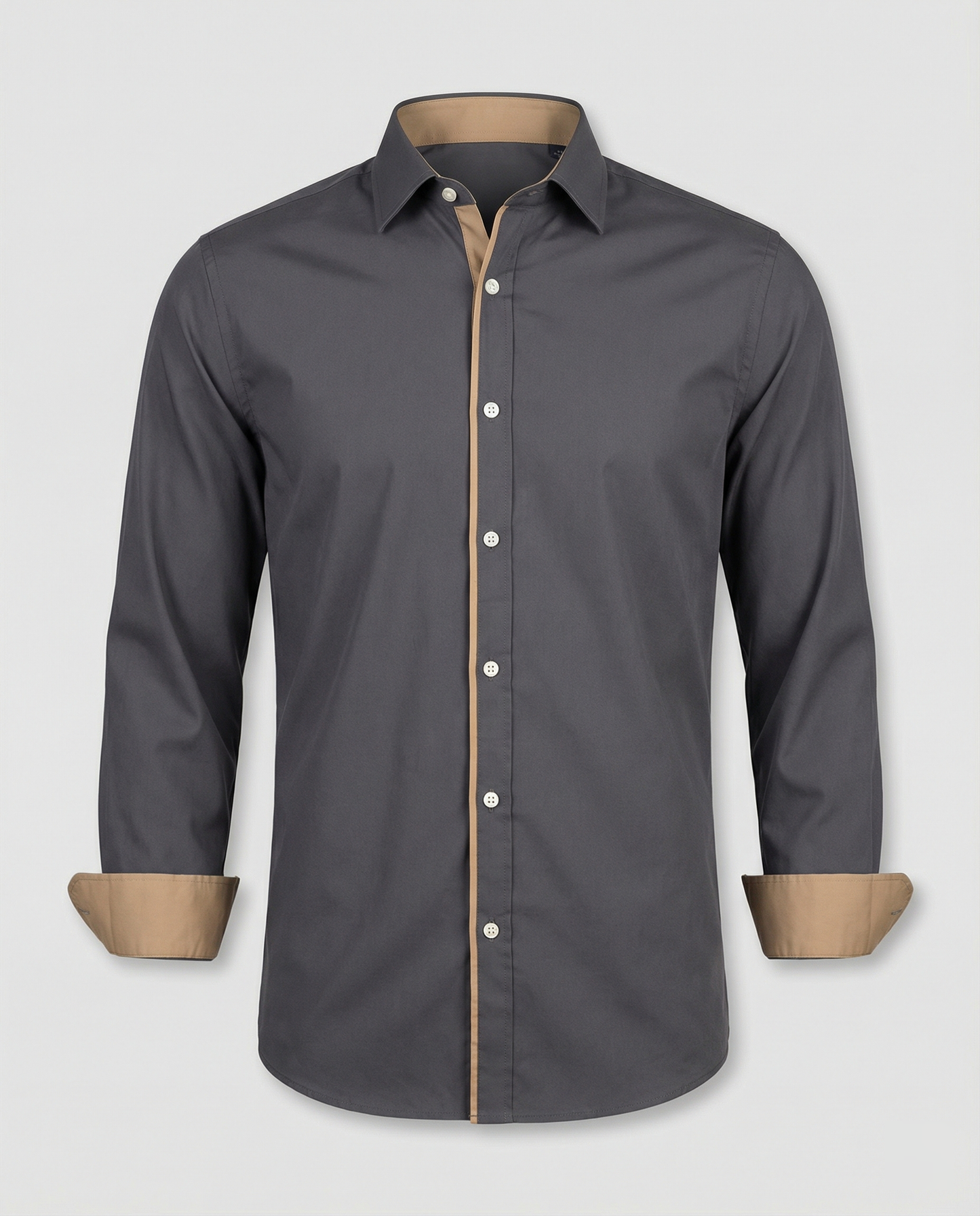 Herren Hemd Herbstlich Flanell Warm