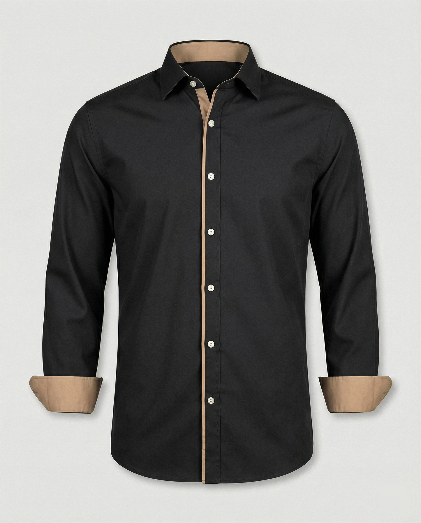 Herren Hemd Herbstlich Flanell Warm