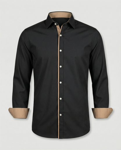 Herren Hemd Herbstlich Flanell Warm