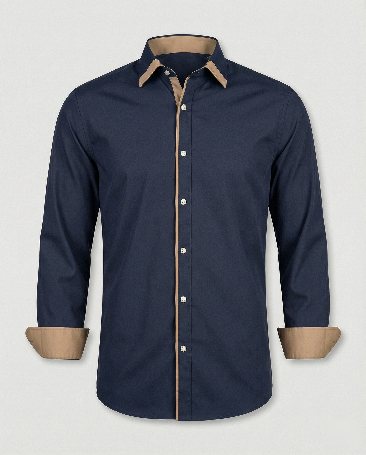 Herren Hemd Herbstlich Flanell Warm
