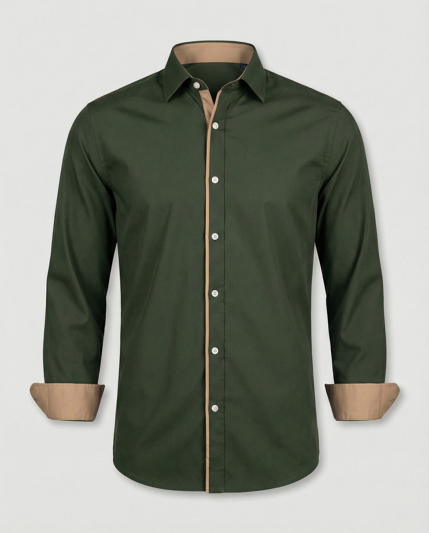 Herren Hemd Herbstlich Flanell Warm