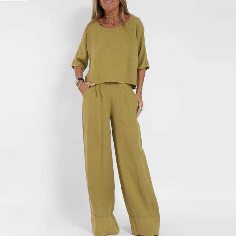 Damen-Zweiteiler: Elegant und bequemes Outfit von Dulce